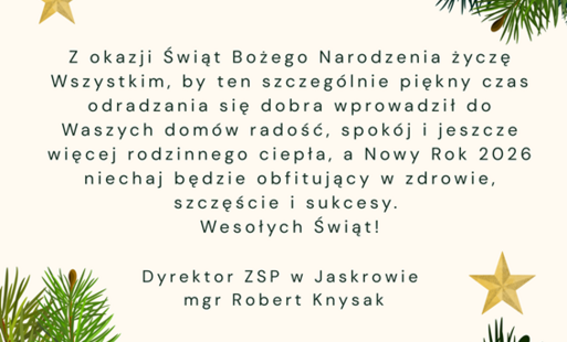 Zdjęcie do  Życzenia świąteczne