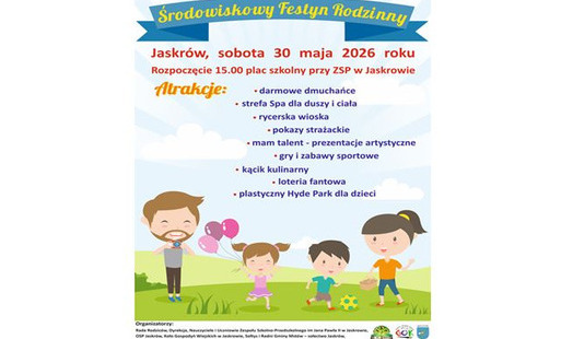 Rada Rodziców, Dyrekcja, Nauczyciele i Uczniowie Zespołu Szkolno-Przedszkolnego im. Jana Pawła II w Jaskrowie, OSP Jaskrów, Koło Gospodyń Wiejskich w Jaskrowie, Sołtys i Radni Gminy Mstów – sołectwo Jaskrów, Urząd Gminy Mstów oraz GOK w Mstowie serdecznie